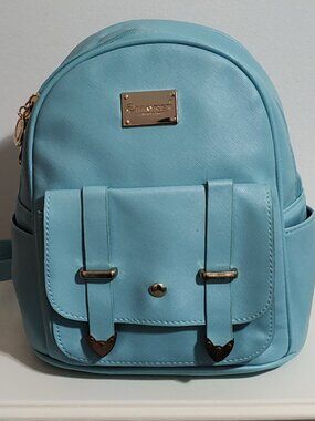 Ihayner turquoise mini backpack, excellent used condition